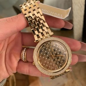 Gold Michael Kors watch